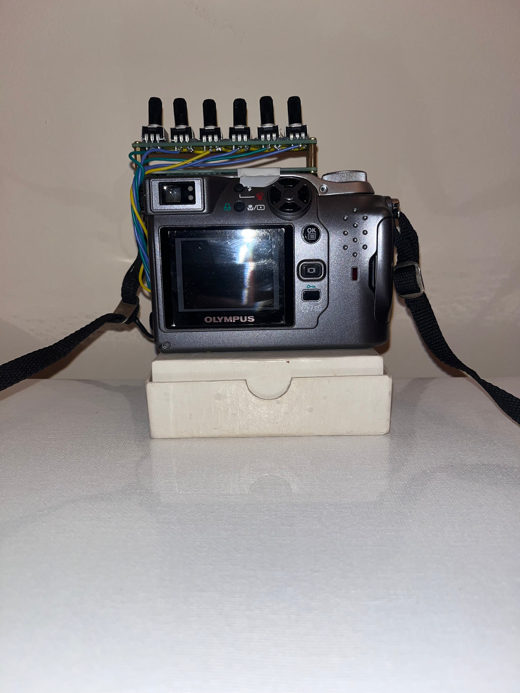 Circuit Bent Olympus Camedia