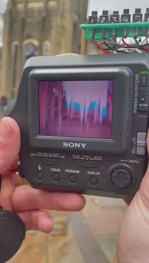 Circuit Bent Sony Mavica FD200 Camera (Full Kit)